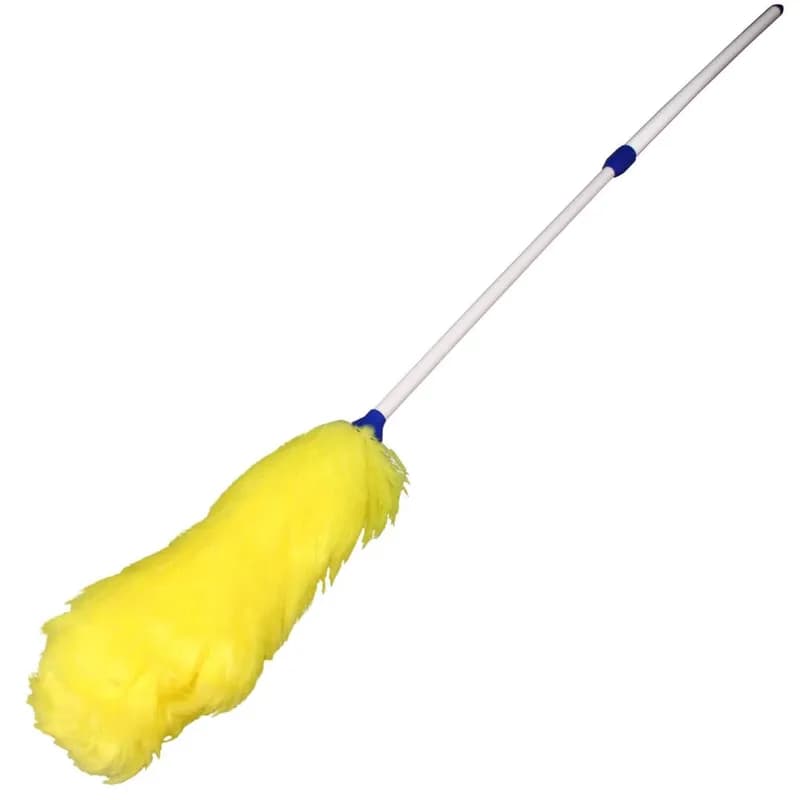 Impact® Duster Lambswool Yellow White Reusable 33-60 In Extension Handle 1/Each