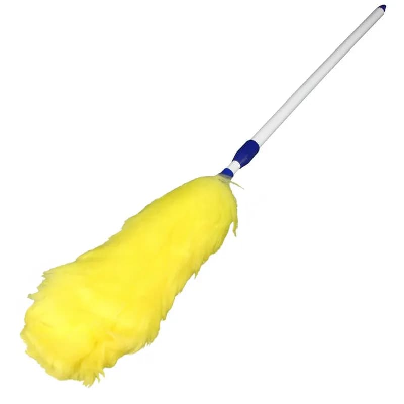 Impact® Duster Lambswool Yellow White Reusable 33-60 In Extension Handle 1/Each