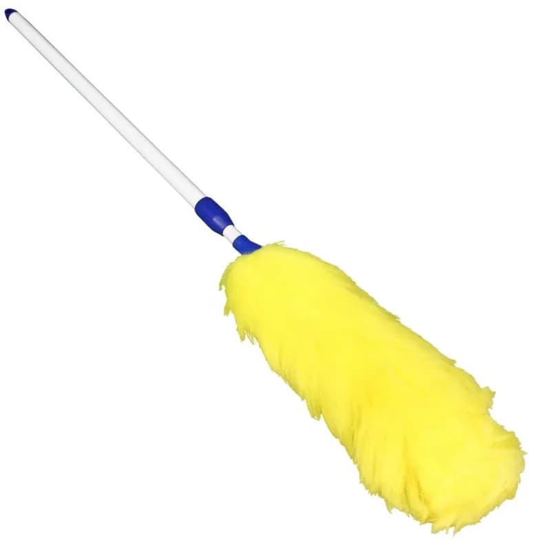 Impact® Duster Lambswool Yellow White Reusable 33-60 In Extension Handle 1/Each