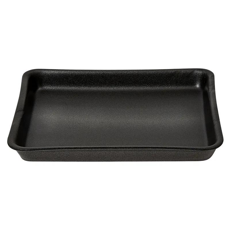 8HL Meat Tray 8X10X1.17 IN Polystyrene Foam Black Heavy 400/Case