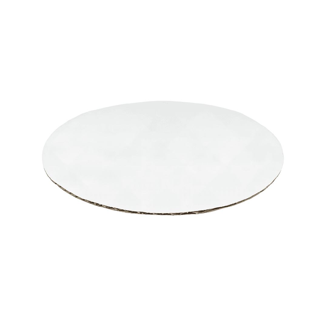 Cake Circle 9 IN Corrugated Paperboard White Round 250/Case