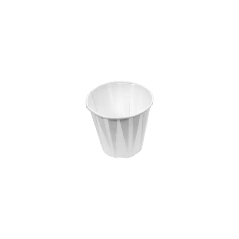 Harvest® Cup Pleated Water 3 OZ Paper White 2500/Case