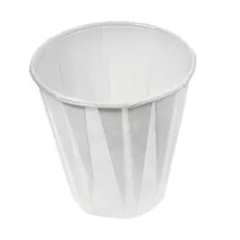 Cup Water Pleated 4 OZ Paper 2500/Case