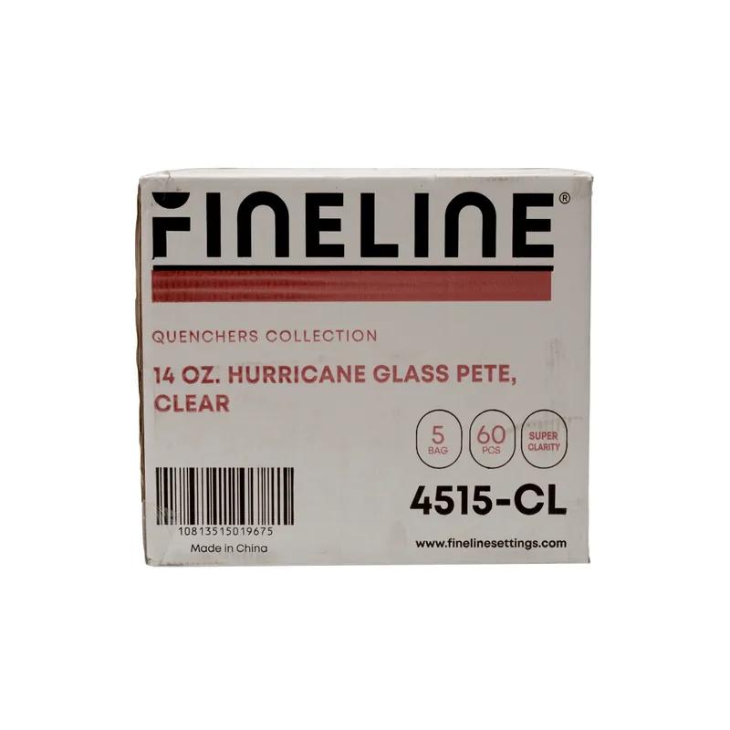 Quenchers Cup Hurricane 14 OZ Plastic Clear 60/Case