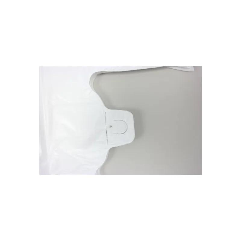 Bag 8X4X15 IN 1/10 BBL HDPE 14MIC Heavy Duty White T-Sack 1500/Case