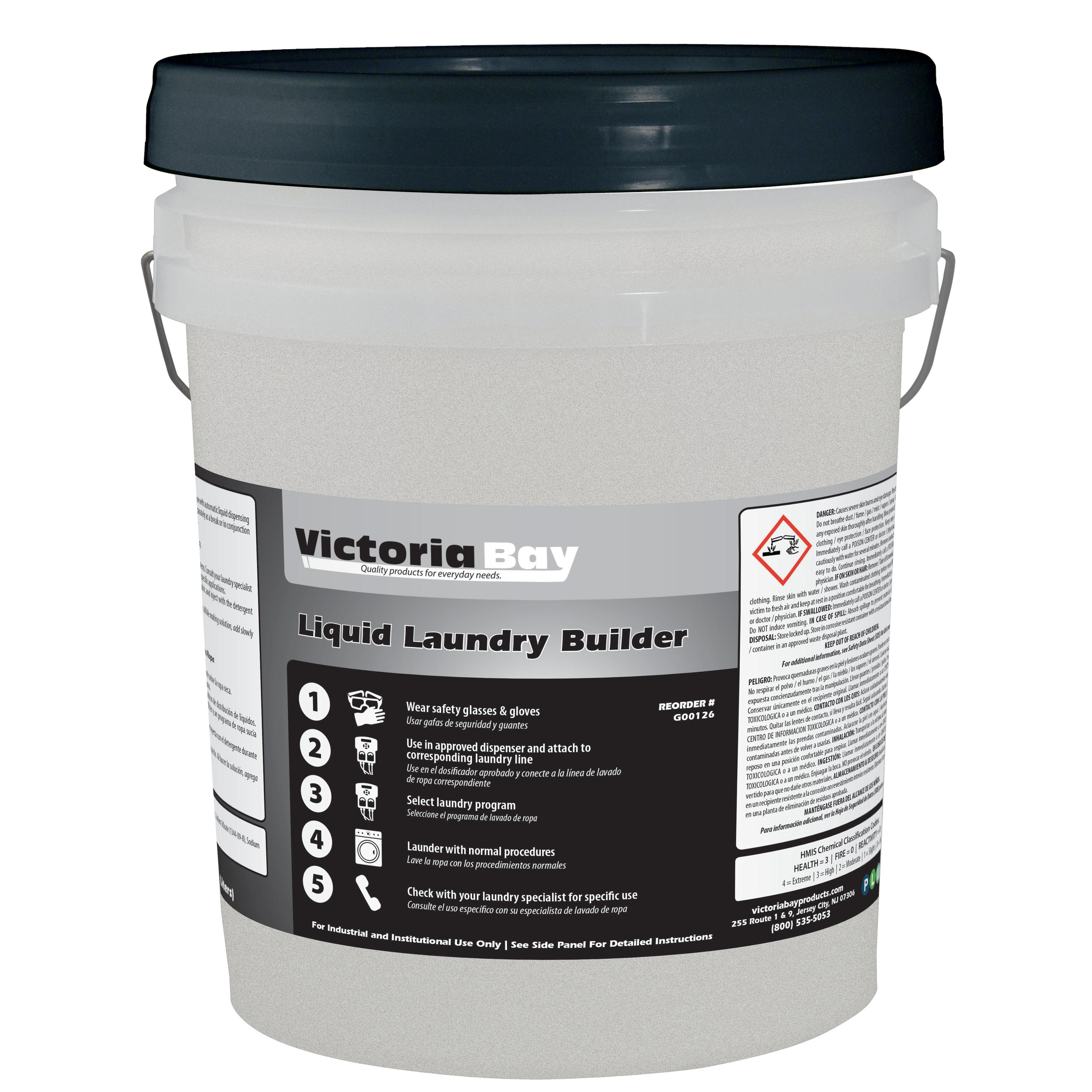 Victoria Bay Liquid Laundry Builder 5 GAL 1/Pail