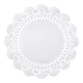 Cambridge Doily 6 IN Paper White Lace Round 1000/Box