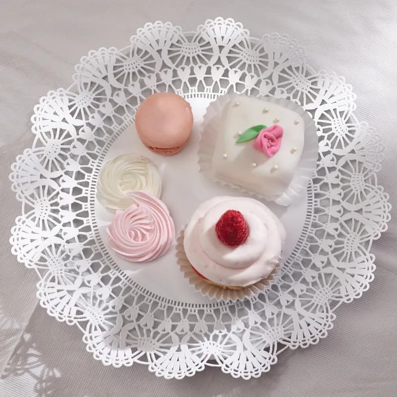 Cambridge Doily 6 IN Paper White Lace Round 1000/Box
