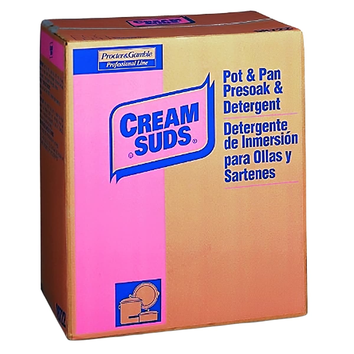 Cream Suds Pot & Pan Presoak & Detergent 50 LB Powder Phosphates 50/Case