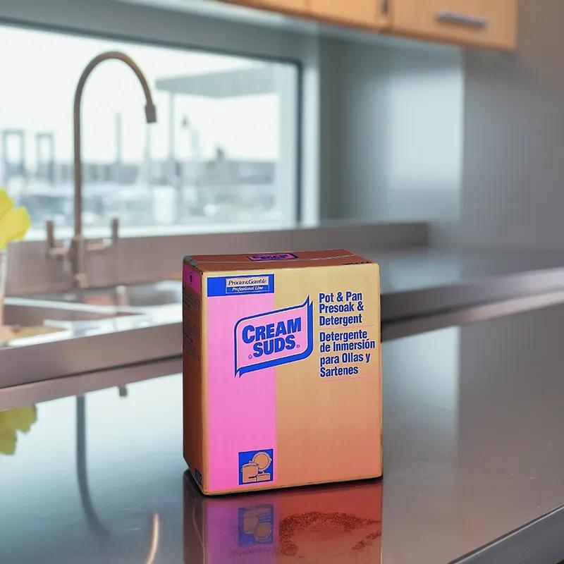 Cream Suds Pot & Pan Presoak & Detergent 50 LB Powder Phosphates 50/Case