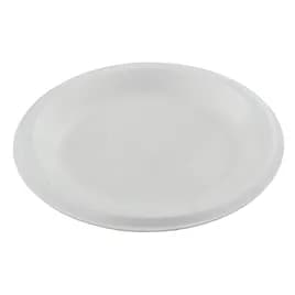 Plate 9 IN Polystyrene Foam White Laminated 500/Case