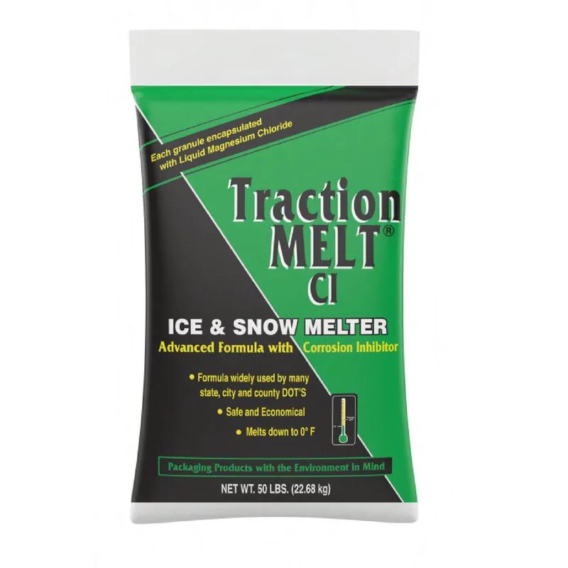 Ice Melt 50 LB Magnesium Chloride Sodium Chloride Rock Salt Bag 1/Bag