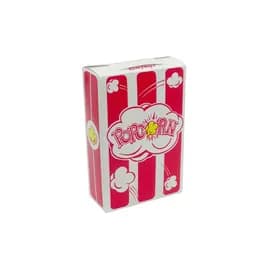 Popcorn Take-Out Box Base 4X2X6.5 IN Paper Multicolor Rectangle 500/Case