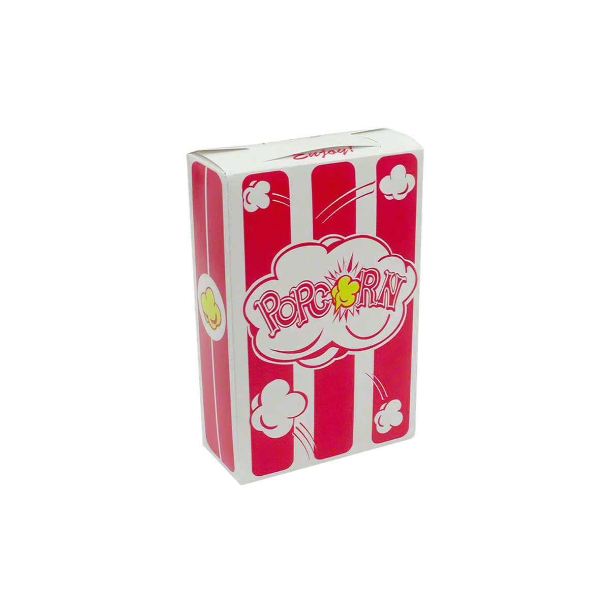 Popcorn Take-Out Box Base 4X2X6.5 IN Paper Multicolor Rectangle 500/Case