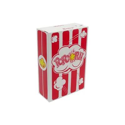 Popcorn Take-Out Box Base 5.625X2.5X8.5 IN Paper Multicolor Rectangle 250/Case