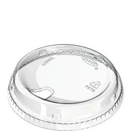 Dart® Prima ™ Lid Flat 4.023X0.83 IN PET Clear For 12-24 OZ Cold Cup Strawless Freezer Safe 100 Count/Pack 10 Packs/Case