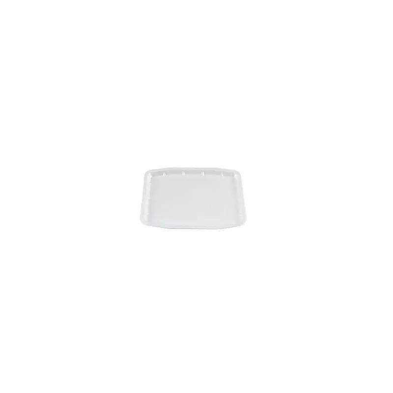 1216 Meat Tray 12X15.75X0.75 IN Polystyrene Foam White Rectangle 100/Case