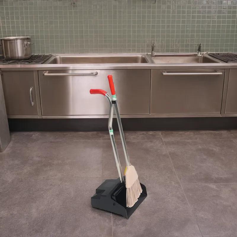 Dust Pan & Broom Ergonomic 1/Each