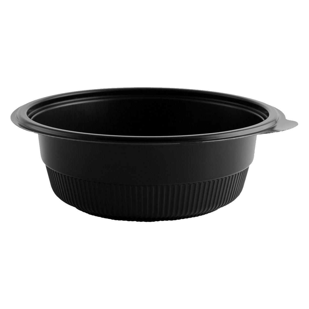 Bowl 32 OZ PP Black Round Microwave Safe Reusable 252/Case