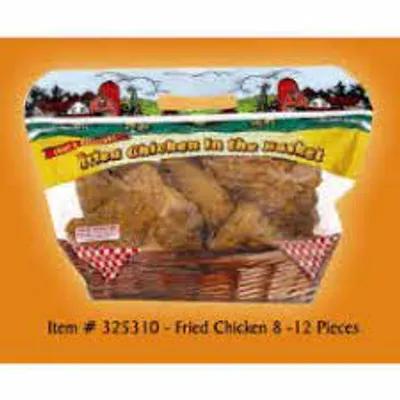 Fried Chicken Bag 13.75X5.5X10 IN 8-12 Piece Plastic Bottom Gusset 500/Case