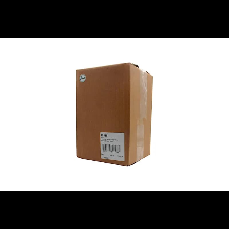 Halal Holiday Label 1.25 IN Green White Circle 1000 Count/Roll 50 Rolls/Case 50000 Count/Case