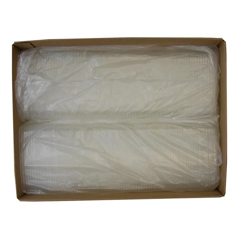 Lid Dome 6.28X6.28X0.61 IN 1 Compartment PP Clear Square For 16 OZ Bowl Unhinged 300/Case