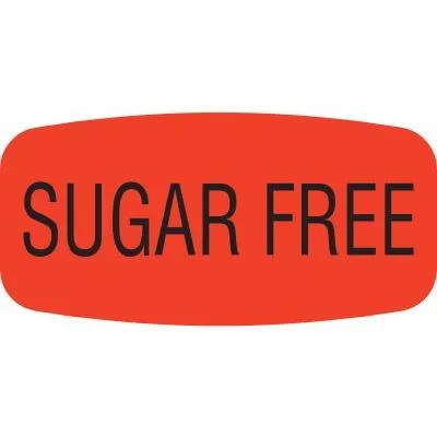 Sugar Free Label 0.625X1.25 IN 1000/Roll