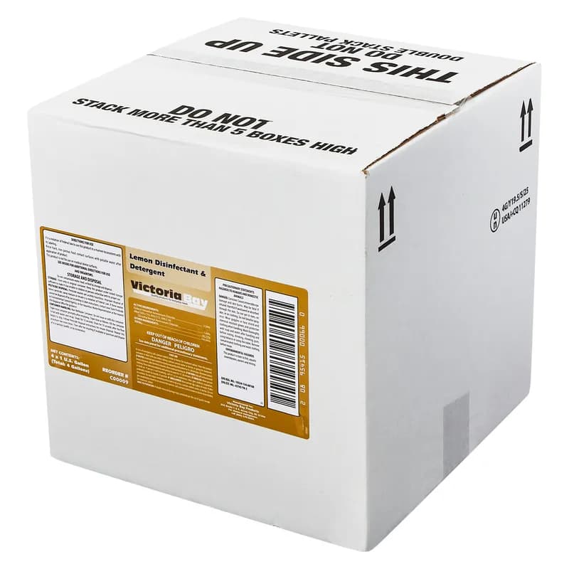 Victoria Bay Lemon Detergent & Disinfectant 1 GAL 4/Case