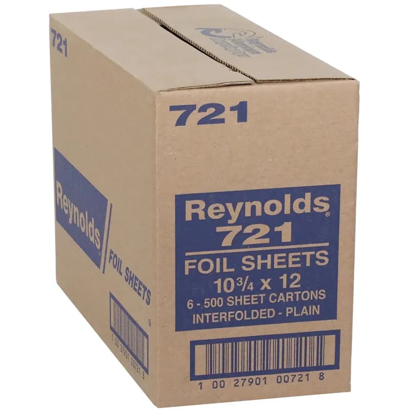 Foil Sheets 12X10.75 IN Aluminum Silver 3000/Case