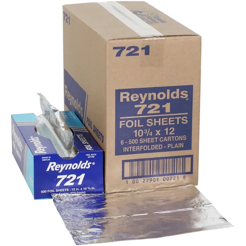 Foil Sheets 12X10.75 IN Aluminum Silver 3000/Case