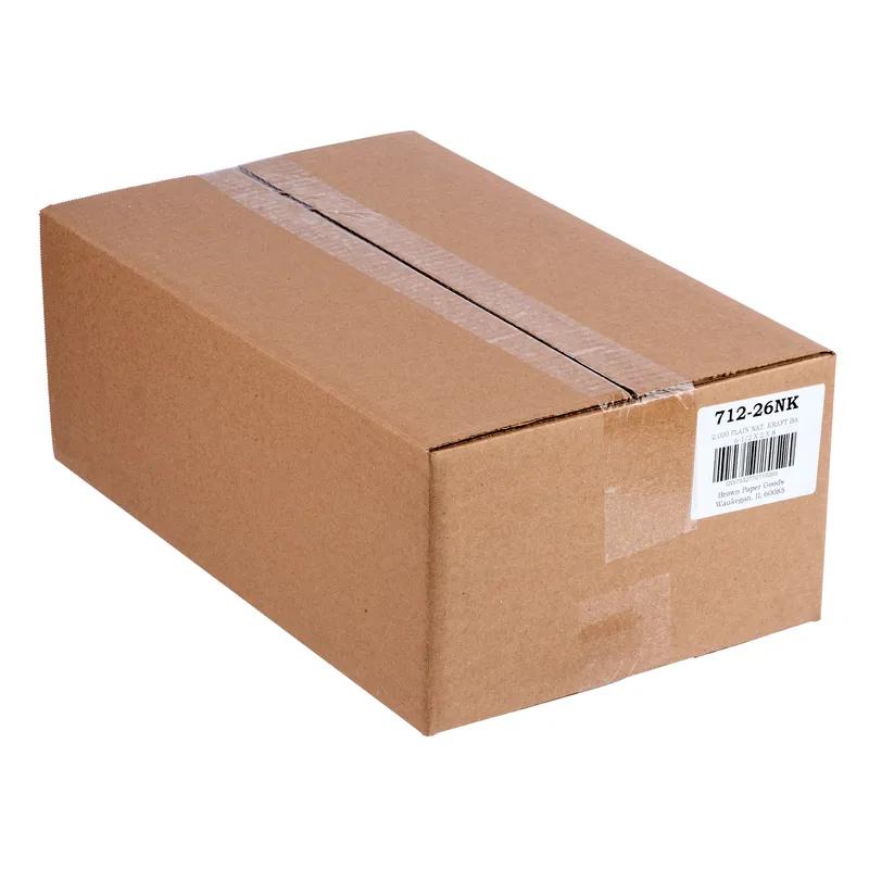 Sandwich Bag 6.5X2X8 IN Paper Natural Plain 2000/Case