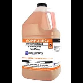 Manual Dish Detergent 1 GAL Non-Antibacterial 4/Case