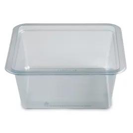 Fresh 'n Clear® GoCube® Deli Container Base 64 OZ PET Clear Square 200/Case