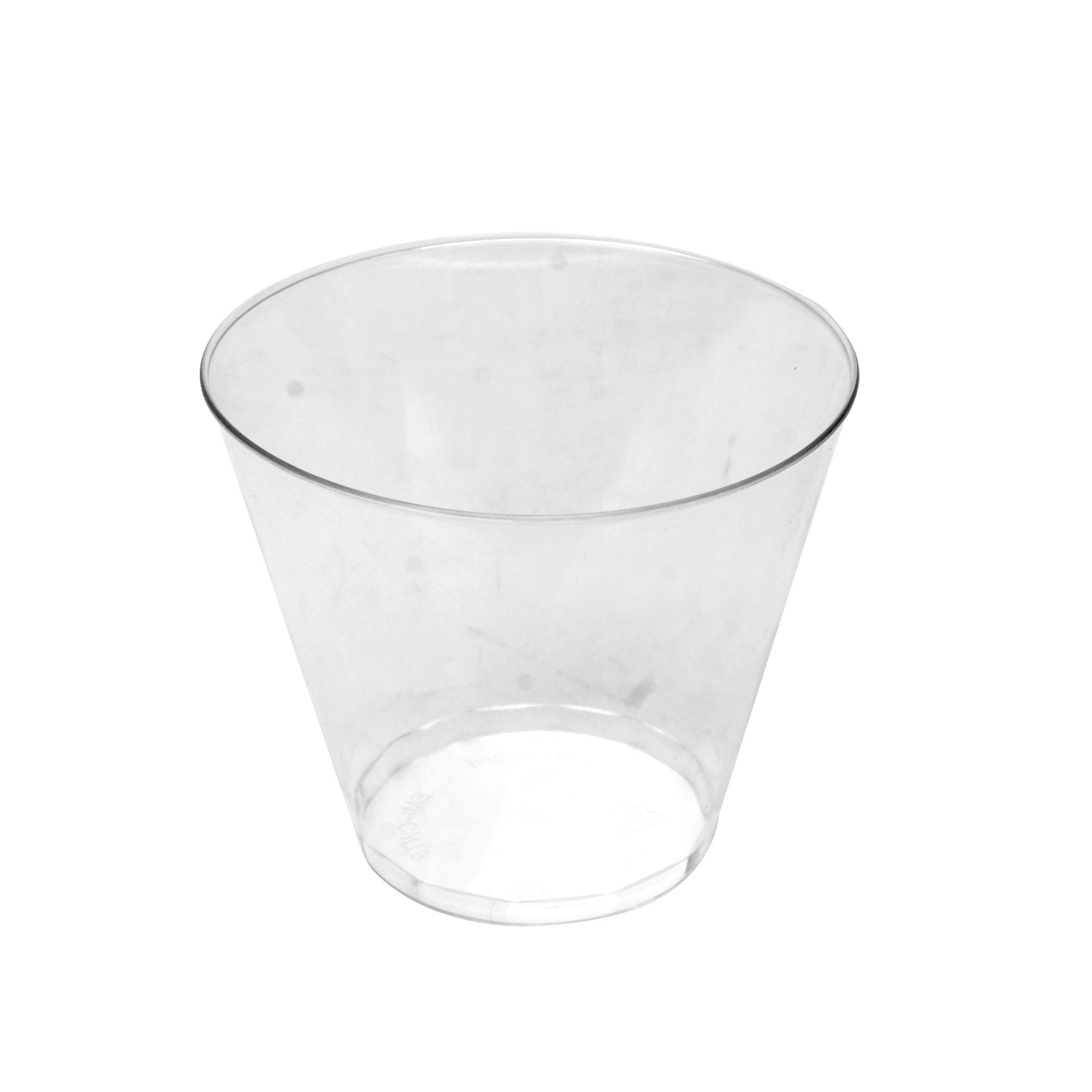 Cup Tumbler 9 OZ PS Clear Squat 500/Case