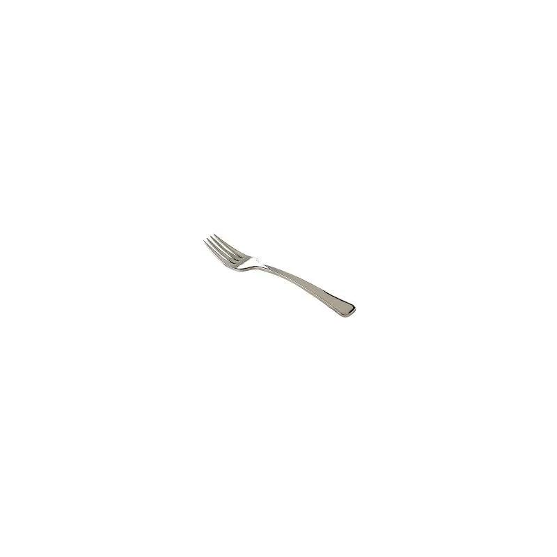 GlimmerWare Salad Fork Plastic Silver 600/Case