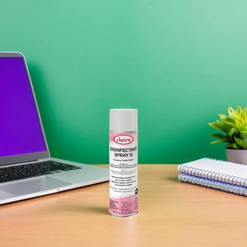 Claire Country Fresh Disinfectant 20 FLOZ Spray 12/Case