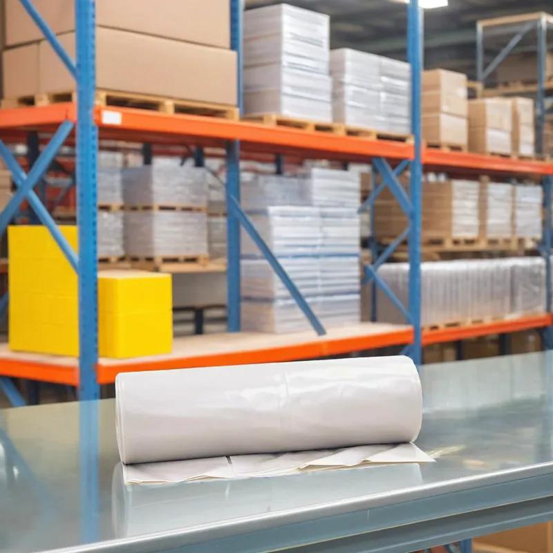 Roll 300X20 IN 100 FT Plastic 0.005 Gauge Clear Perforated 4 Sheets/Roll 1 Rolls/Case