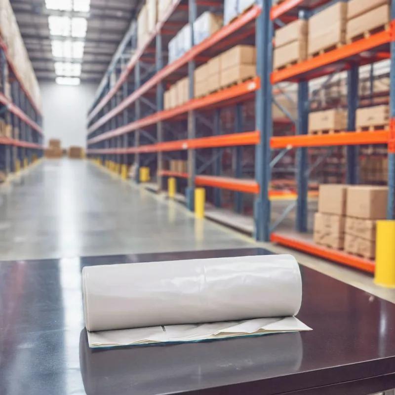 Roll 300X20 IN 100 FT Plastic 0.005 Gauge Clear Perforated 4 Sheets/Roll 1 Rolls/Case