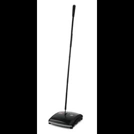 Executive Series™ Floor Sweeper 7.5 IN Black Galvanized Steel ABS Dual Action 1/Each