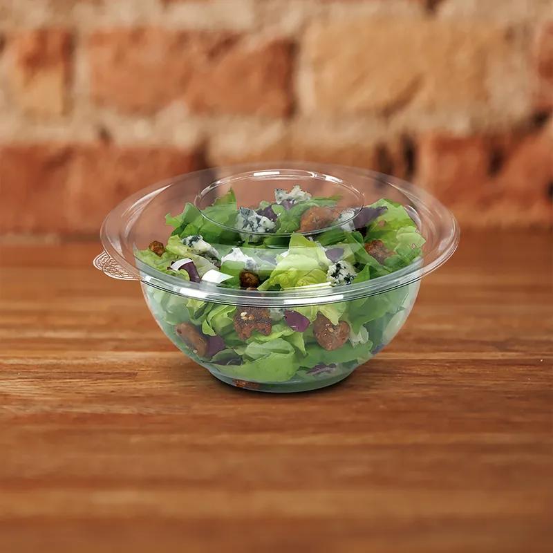 Crystal Classics® Cold Bowl 24 OZ PET Clear Round Freezer Safe Crack Resistant Leak Resistant 150/Case