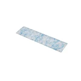 Cleaning Pad 4.75X18.25 IN White Blue Disposable 30/Case