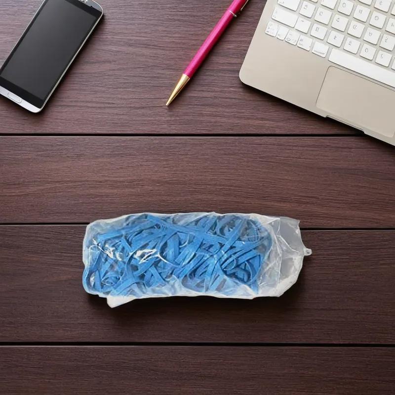 Rubber Band #33 Rubber Latex Blue 1/Bag