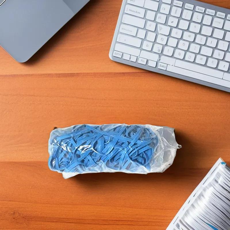 Rubber Band #33 Rubber Latex Blue 1/Bag