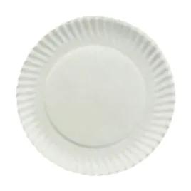 Plate 6 IN Paper White Round 1000/Case