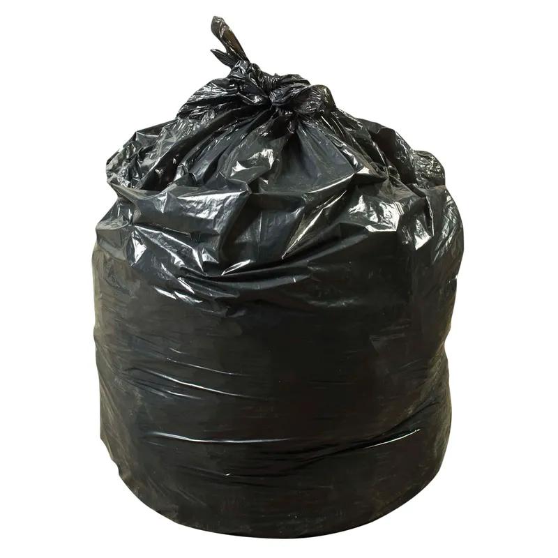 Can Liner 33X42 IN Black Plastic 150/Case