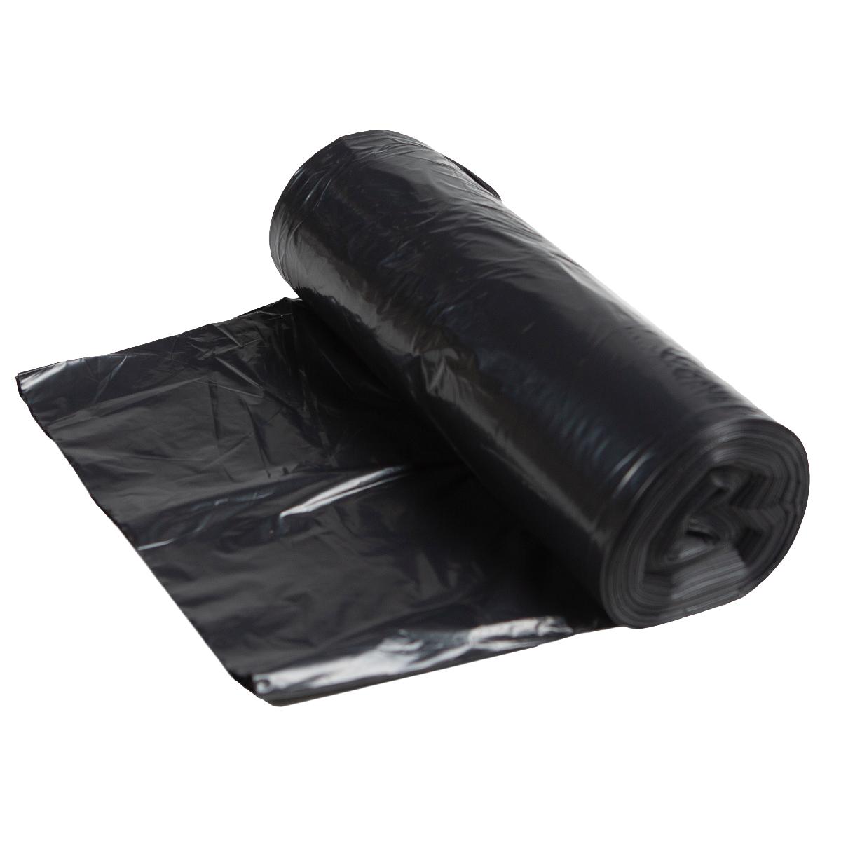 Can Liner 44X50 IN Black LLDPE 0.9MIL 100/Case