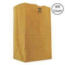 Duro® Bag #57 8.25X5.313X16+0.125 IN 20 LB Extra Heavy Duty Kraft 400/Bundle