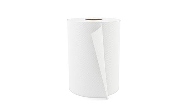 Roll Paper Towel 7.9IN 350 FT White Standard Roll 12 Rolls/Case