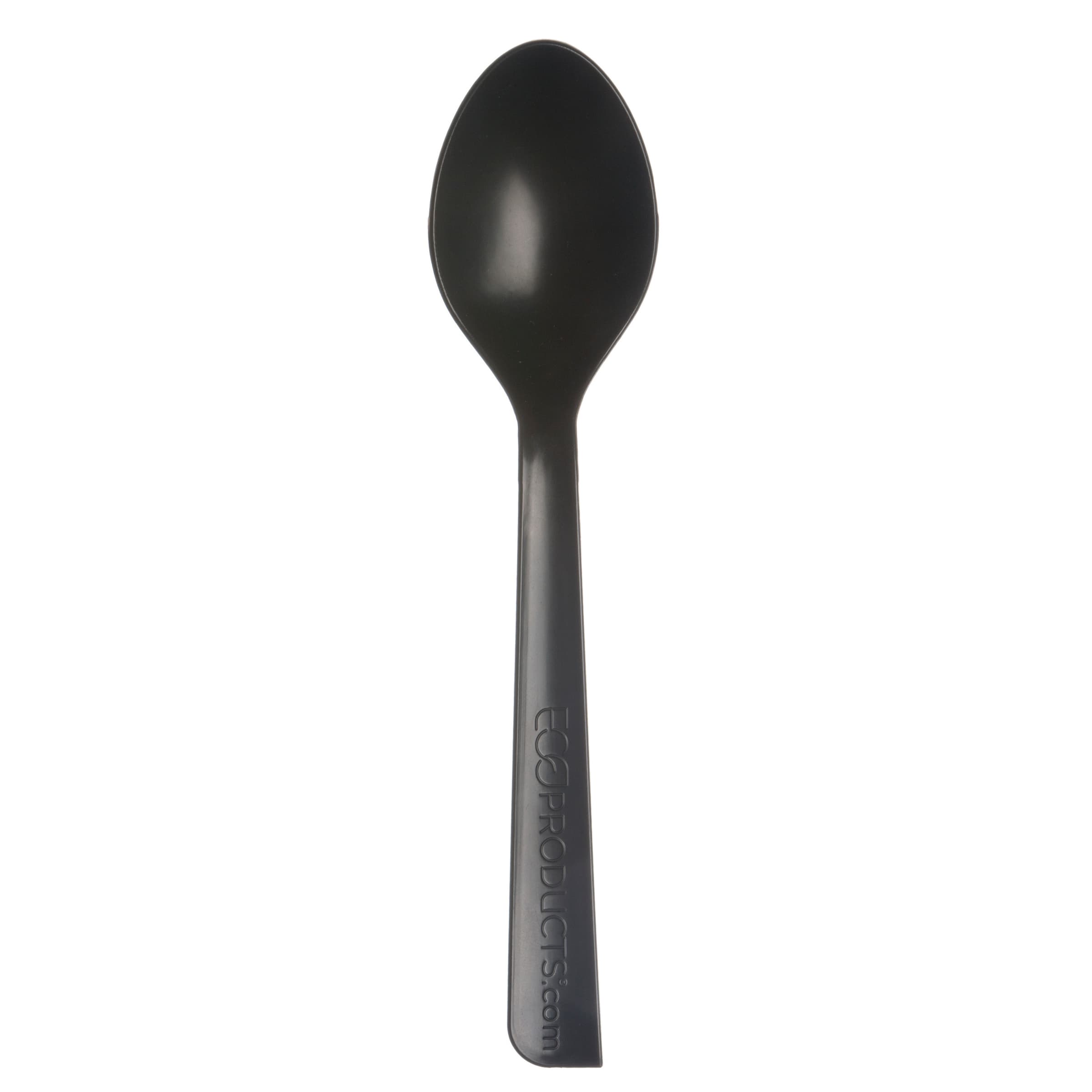 Spoon 6 IN RPET Black 1000/Case