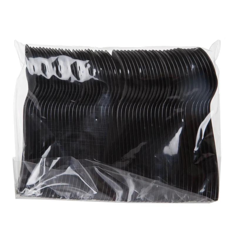 Spoon 6 IN RPET Black 1000/Case